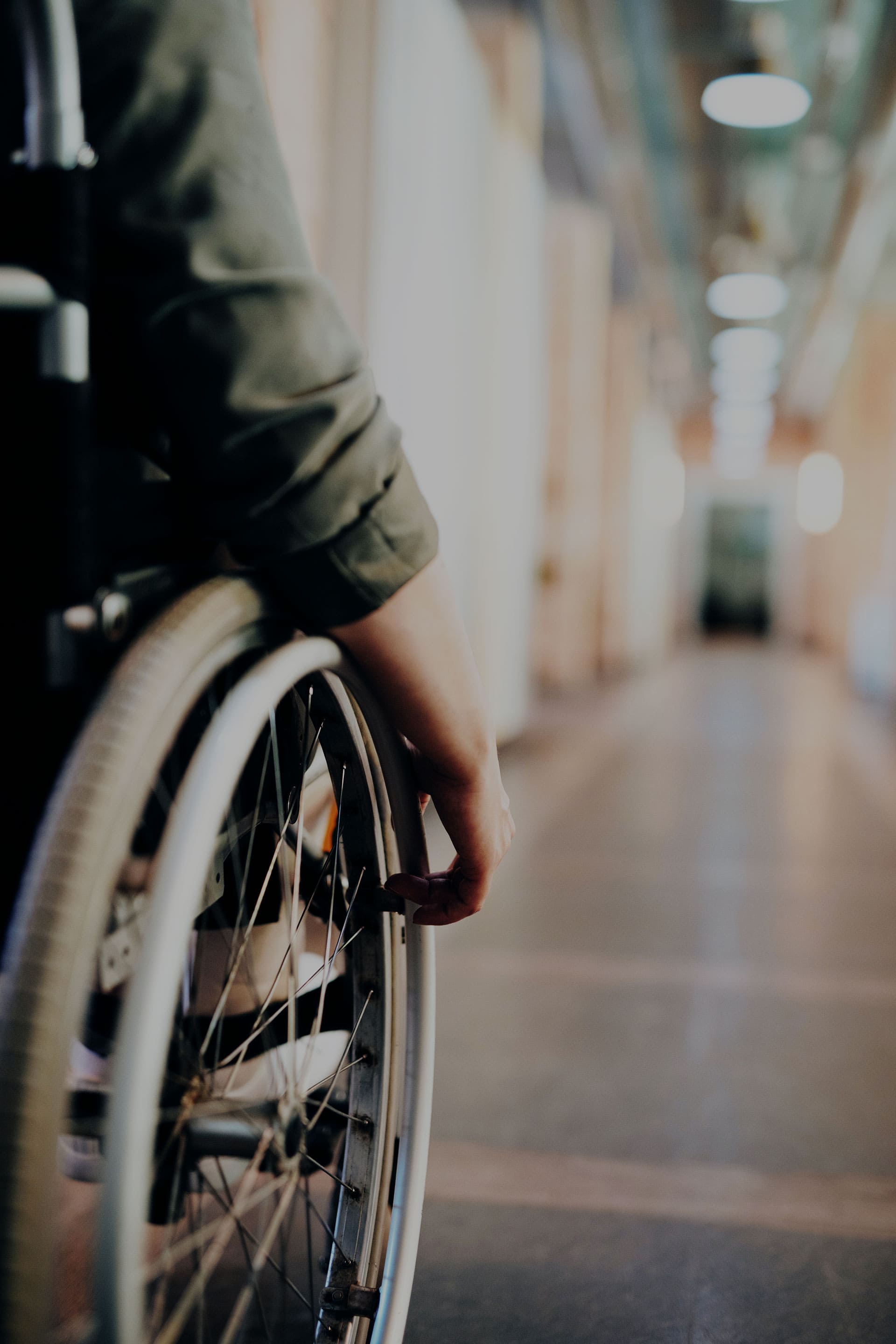 Accompagnement d'une personne à mobilité réduite